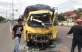 Kok Serem! Muka Truk Bonyok Gak Keruan, Bus yang Ditabrak Menghilang, Mistis?
