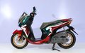 Yamaha Lexi Tiru Livery Motor 2-Tak, Modal Rp 5 Juta, Juara Daily Customaxi Bekasi 2020