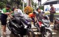Nekat Terobos Banjir Puluhan Motor Mogok di Sunter, Waspada, Air Masuk Dari Lubang Ini