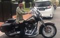 Senyum Ustadz Abdul Somad Sumringah di Atas Motor Harley-Davidson, Ada Dua Kalimat yang Disampaikan