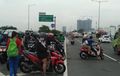 Jakarta Banjir, Motor Bisa Lewat di Tol Layang Wiyoto Wiyono