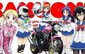 GSX400S Katana, Motor Favorit Rin Suzunoki di Serial Anime Bakuon!!