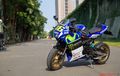Lucu...Honda MSX 125 Dimodifikasi Jadi Yamaha YZR-M1 Versi Mungil