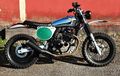 Dimodif Simpel, Honda NX650 Dominator Berubah Jadi Street Scrambler