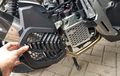 Pilihan Cover Radiator Aluminium Buat Honda ADV150, Desain Bisa Custom