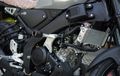 Pasang Frame Slider, Yamaha XSR 155 Lebih Gaya Sekaligus Terlindungi