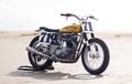 Triumph TR6R Untuk Balapan Flat Track, Rem Depan Langsung Dibuang