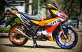 Honda Winner X 150 Berbaju Repsol Tambah Kekar Dijejali Part-part Mewah