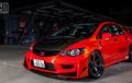Modifikasi Honda Civic FD Dibungkus Oranye Candy Sukses Tampil Sporty