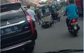 Mitsubishi Pajero Melintang Vario 125 Rebahan, Pemilik Adu Jotos Hingga Terjungkal, Begini Kronologinya