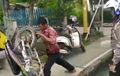 Video Biker Emosi Enggak Terima Ditilang, Honda Supra Dibanting Sampai Koprol, Ini Kronologinya Menurut Polisi