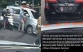 Viral Video, Driver Ambulans Bawa Jenazah Dipukul Pengemudi Toyota Calya, Cuma Gara-gara Senggolan