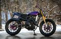 Nightmare: Kawasaki Ninja 650R Flat Tracker Berstandar Balap