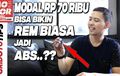 Komponen Ini Bisa Bikin Rem Biasa di Motor Jadi Rem ABS? Cek Videonya