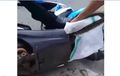 Video Emak-emak Histeris Lihat Cover Bodi Honda BeAT Dibongkar, Ada Tamu Tak Diundang