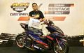 Tampil Sangar, Yamaha Aerox Ini Sabet Gelar Master Customaxi x Yamaha Heritage Build Makassar
