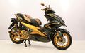 Kombinasi Carbon Kevlar dan Warna Gold, Jadi Juara Kelas Daily Use Aerox di Makassar