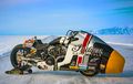 Indian Scout Bobber Jadi Drag Bike, Balapannya di Danau Beku