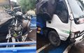 Honda Scoopy Wajah Ambyar, Beradu Lawan Truk, Petaka Anak SMP Benerin Mantel