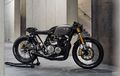 Honda CB550 Tua Bangkit Jadi Cafe Racer Bertampang Super Menawan