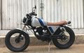Modifkasi Honda Mega Pro Lawas Jadi Brat Style Minimalis, Cocok Buat Riding Harian