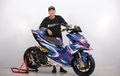 Yamaha Aerox 155 Livery MotoGP Juara Racing Look di Pontianak