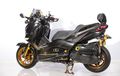 Yamaha XMAX Full Carbon dan Emas, Gaya Hedon, Juara Daily Use Customaxi Solo 2020