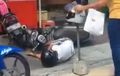 Pemotor Seketika Jatuh Kejang-kejang, Sempat Dikira Karena Virus Corona, Mulut Berbusa