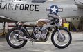 Honda CB550F Tampil ala Cafe Racer Klasik, Pesawat Tempur Inspirasinya