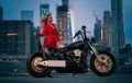 Unik Banget, Harley-Davidson Dicustom Dengan Konsep Pemandangan Kota New York