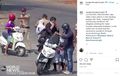 Polisi Gebukin Pemotor Ngeyel di India, Incar Warga Keluyuran, Imbas Lockdown
