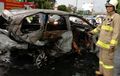 Toyota Avanza Gosong, Pemilik Ikut Terbakar Hidup-hidup, Diduga Tabrakan Dengan Mobil Lain