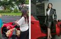 Viral, Wanita Cantik Naik Ferrari Bagi-bagi Nasi Bungkus, Nyonya Gak Tau Harga Ferrari Mahal Nyantolin Kerupuk Sembarangan