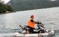 Udah Bosen di Darat, Yamaha NMAX Satu Ini Diubah Jadi Jetski Bermodal Pipa Peralon, Tonton Nih Videonya!
