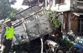 Truk Tronton Hancur Pas di 'Kepala', Meluncur di Turunan, 4 Tewas Dan Rumah Dihajar