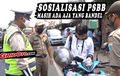 Enggak Nurut Wajib Minggir! Video Sosialisasi PSBB di Check Point Gandaria, Jakarta Timur