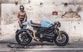 Ducati 1098 Dibikin Jadi Cafe Racer dan Berjubah Gulf Racing