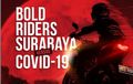 Bold Riders Surabaya Bagikan Ribuan Paket Sembako ke Masyarakat yang Membutuhkan di Tengah Pandemi Corona