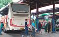 Larangan Operasional Sementara Selama PSBB di Surabaya, Pengelola Terminal Purbaya Kosongkan Semua Bus