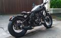 Segini Bugdet Modifikasi Kawasaki Ninja 250 Ala Triumph Bobber