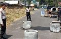 Polresta Malang Kota Borong Buis Beton, Bukan Buat Bikin Sumur Tapi Justru Cegah Balap Liar