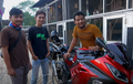 Panji Si Petualang Pamer Ninja 250 Modifan, Pake Motif Sisik Ular Buat Identitas