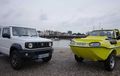 Suzuki Jimny Jadi Perahu Gara-gara Bosan di Darat, Bisa Mengambang Pakai Mesin Jet!