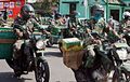 Ratusan Tentara Konvoi Naik Motor di Demak, Bagikan Sembako kepada Warga yang Belum Dapat Bantuan