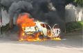 Suzuki Ignis Milik Warga Jakarta Ludes Terbakar di Semarang, Begini Ceritanya