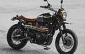 Triumph Scrambler Dirombak Minimalis Jadi Makin Keren Begini