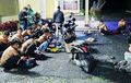 Diduga Balap Liar, Puluhan Remaja 'Diobrak-abrik' Polisi, Petugas Dibuat Kaget Sama Penemuan Ini