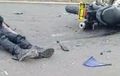 Motor Dinas Polisi Adu Kambing dengan MX King, Kedua Pemotor Tewas, Berawal dari Hindari Jalan Rusak