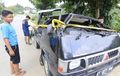 Mitsubishi L300 Kabin Gepeng, Pengemudi Loncat, Panik Rem Tak Berfungsi