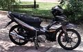 Yamaha Jupiter Z1 Kena Modif, Didominasi Warna Hitam Tetap Stylish
